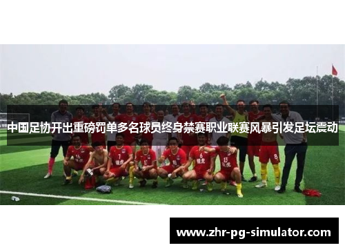 中国足协开出重磅罚单多名球员终身禁赛职业联赛风暴引发足坛震动 中国足协开出重磅罚单多名球员终身禁赛职业联赛风暴引发足坛震动